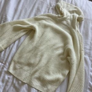 Show Me Your Mumu cream knit sweater